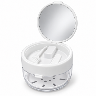 Retainer Cleaning Travel Case