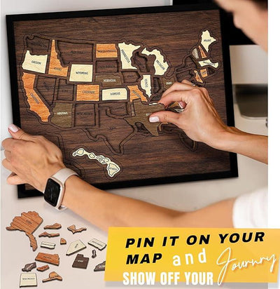 Evermap USA Travel Map
